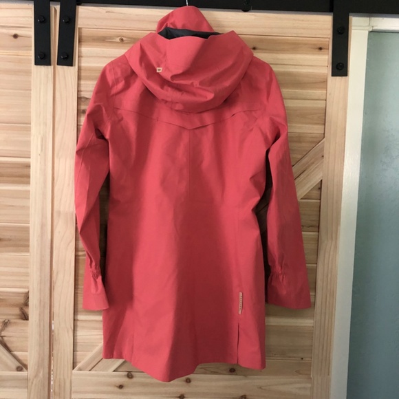 NWT Indygena Kisa Rain Jacket S Melon - Picture 7 of 16